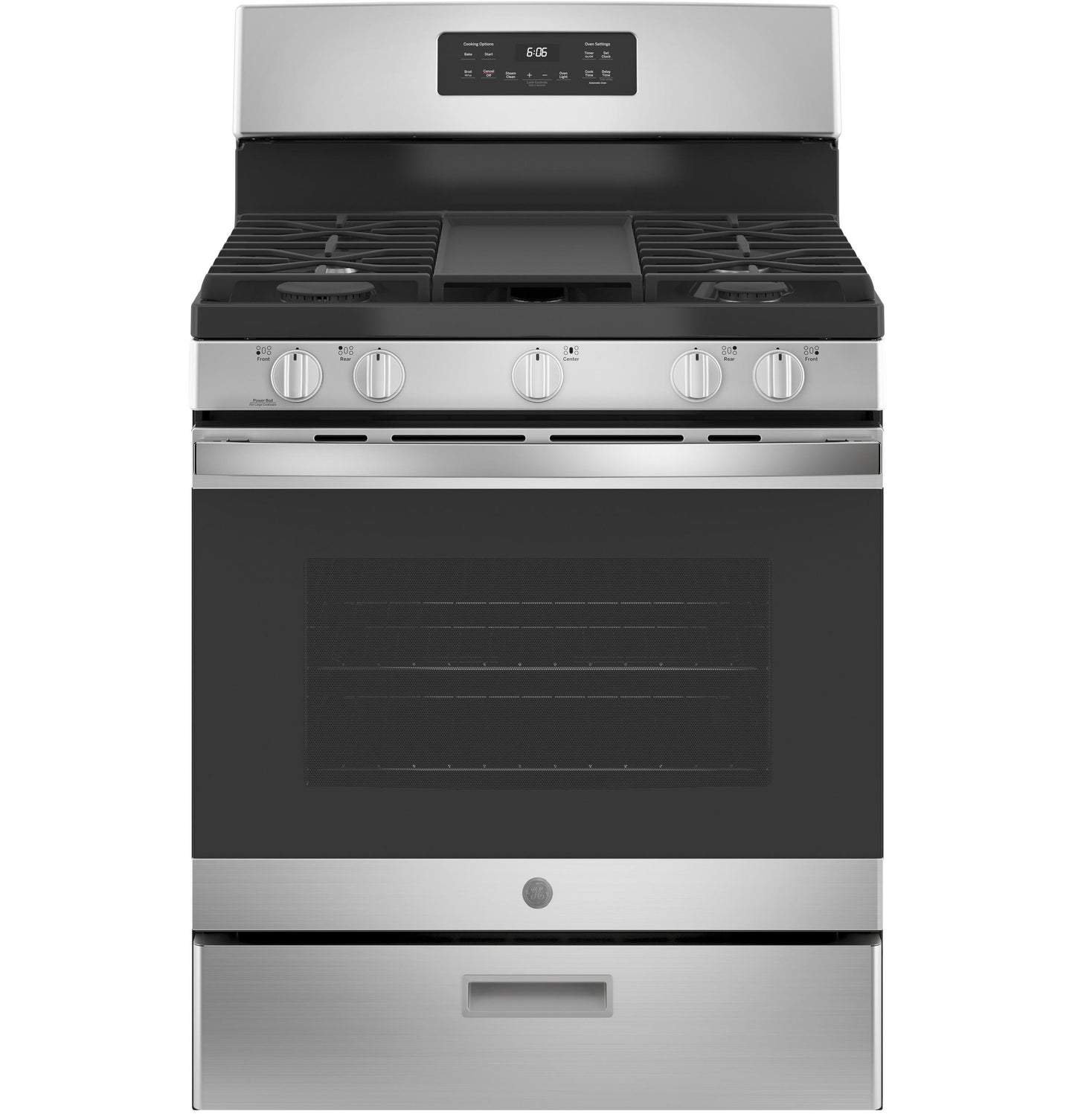 JGBS66REKSS GE® 30" Free-Standing Gas Range