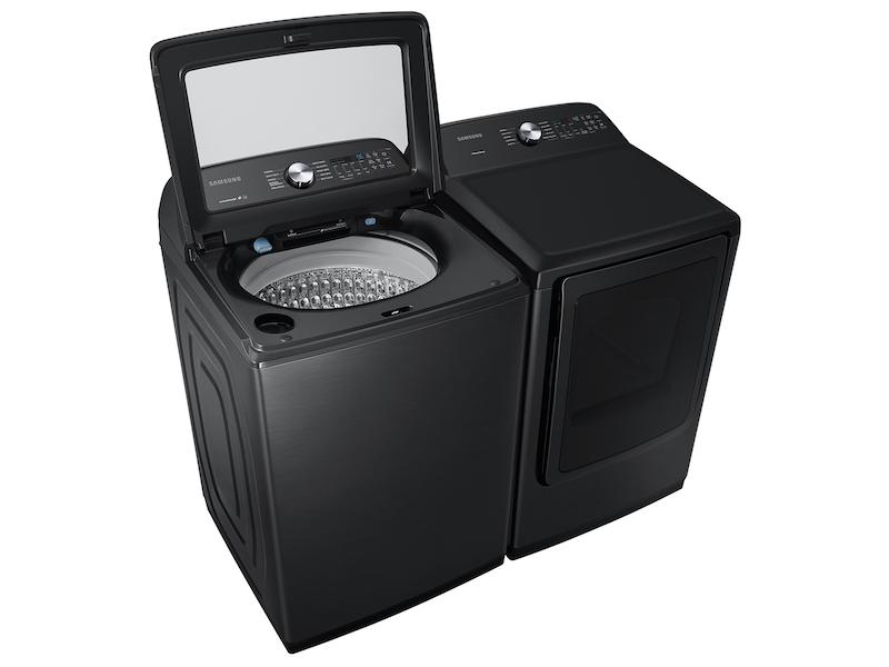 Samsung 7.4 cu. ft. Capacity Electric Dryer with Sensor Dry in Brushed Black