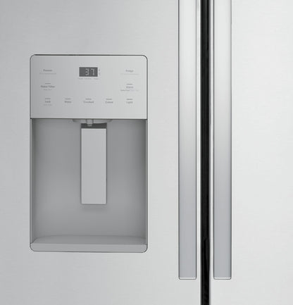 GFE26JYMFS GE ENERGY STAR 25.7 Cu. Ft. Fingerprint Resistant French-Door Refrigerator