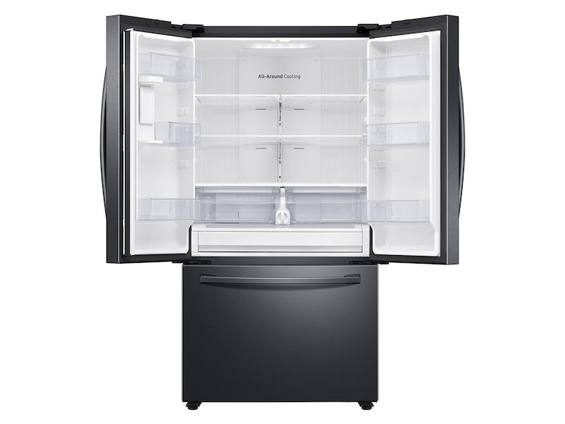 Samsung RF28T5101SG 28 cu. ft. Large Capacity 3-Door French Door Refrigerator with Internal Water Dispenser in Black Stainless Steel