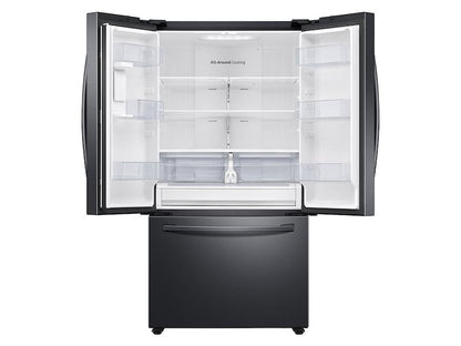 Samsung RF28T5101SG 28 cu. ft. Large Capacity 3-Door French Door Refrigerator with Internal Water Dispenser in Black Stainless Steel