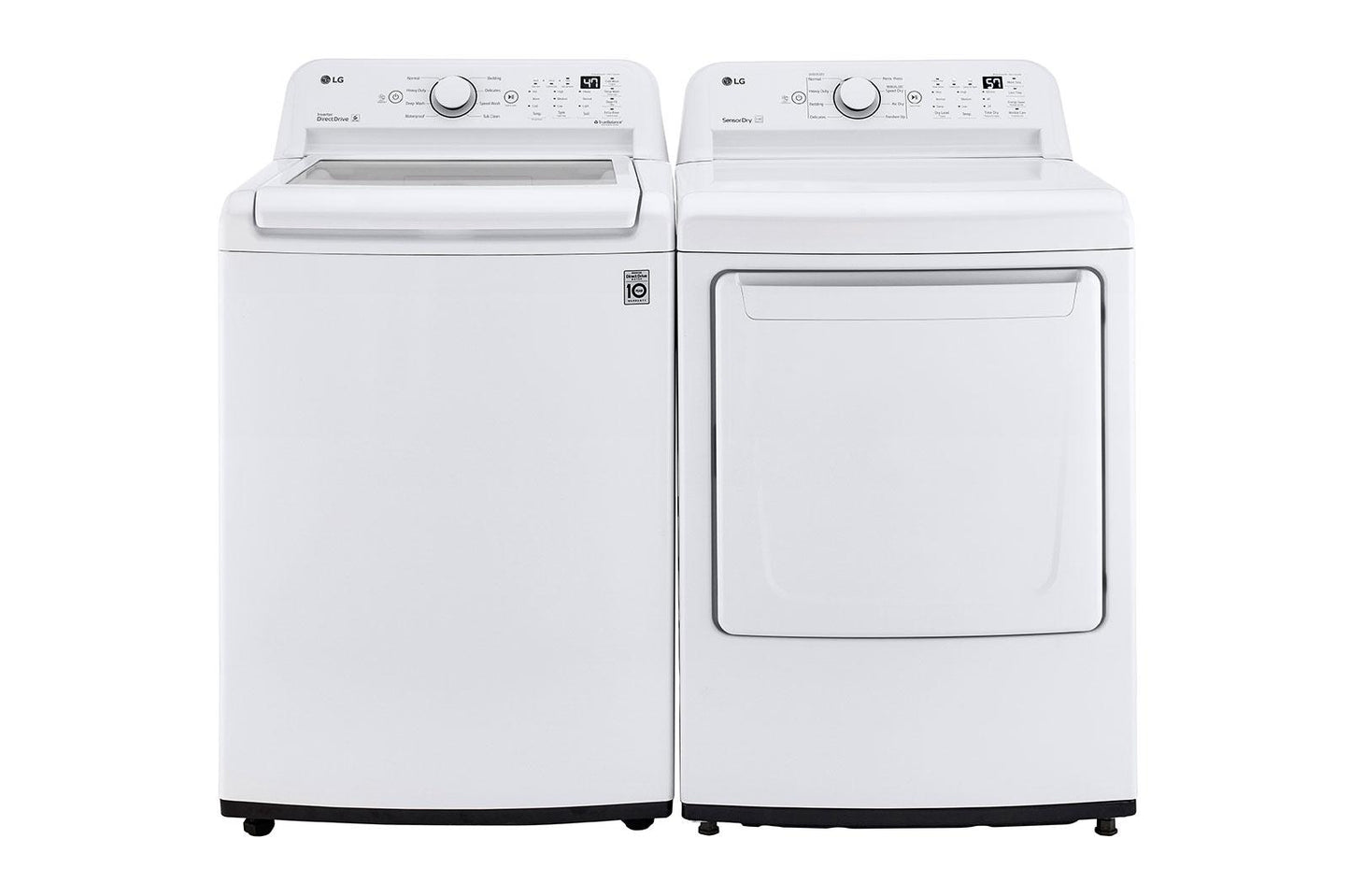 Lg WT7005CW 4.3 cu. ft. Ultra Large Capacity Top Load Washer with 4-Way™ Agitator & TurboDrum™ Technology