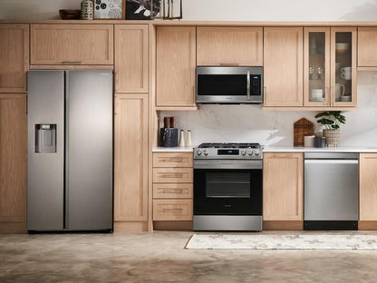 Samsung RS22T5201SR 22 cu. ft. Counter Depth Side-by-Side Refrigerator in Stainless Steel