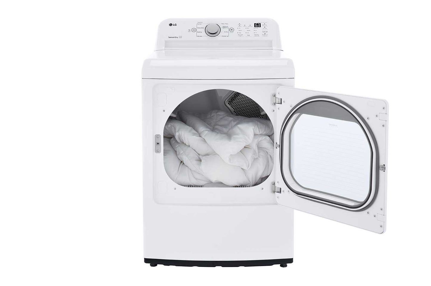 Lg DLE7150W 7.3 cu. ft. Ultra Large Capacity Electric Dryer with Sensor Dry Technology
