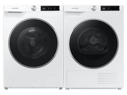 Samsung DV25B6900HW 4.0 cu. ft. Heat Pump Dryer with AI Smart Dial and Wi-Fi Connectivity in White