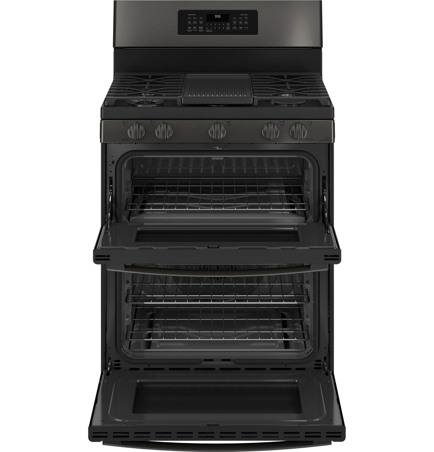 PGB965BPTS GE Profile™ 30" Free-Standing Gas Double Oven Convection Range with No Preheat Air Fry