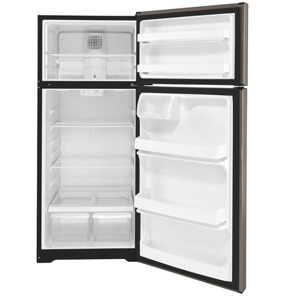 GTE18DCNRSA GE® ENERGY STAR® 17.5 Cu. Ft. Top-Freezer Refrigerator