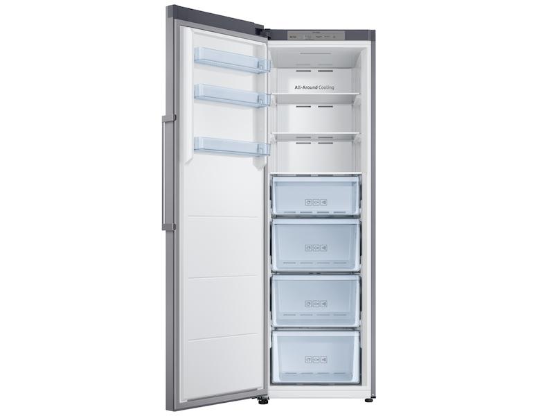 11.4 cu. ft. Capacity Convertible Upright Freezer in Stainless Look