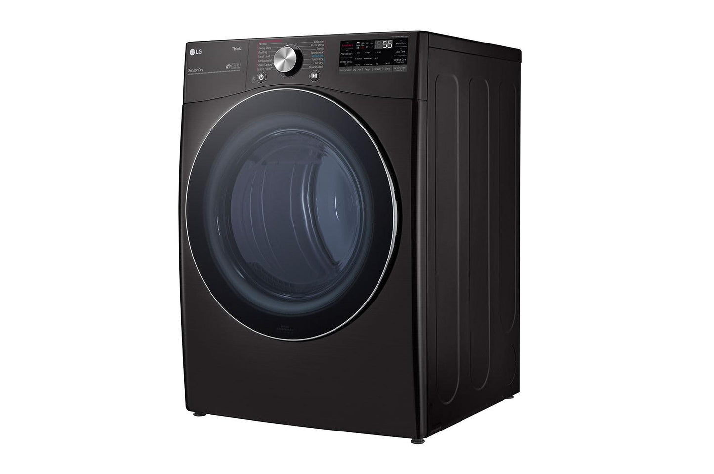 Lg DLGX4201B 7.4 cu. ft. Ultra Large Capacity Smart Wi-Fi Enabled Front Load Gas Dryer with TurboSteam™ and Built-In Intelligence