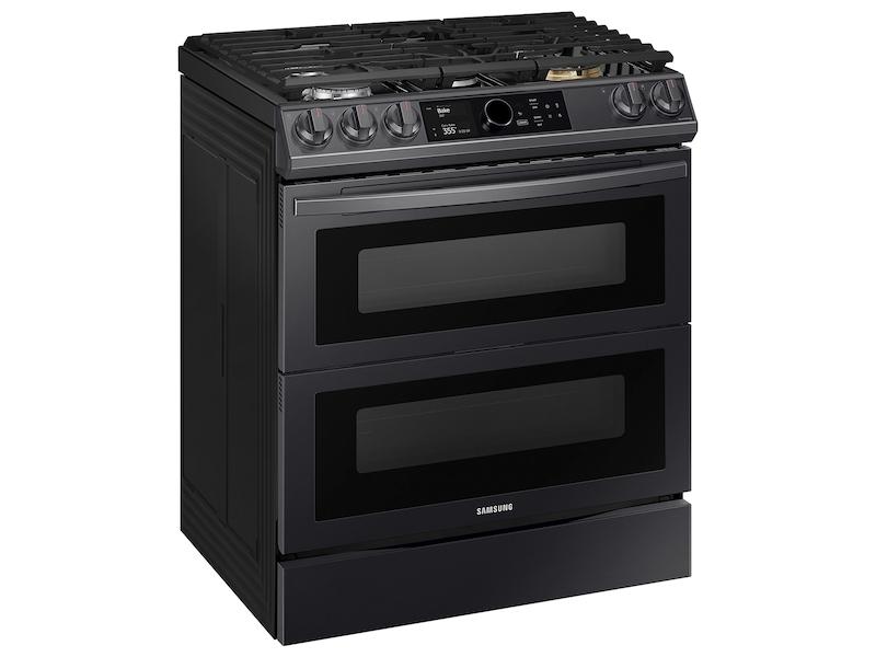 Samsung 6.0 cu ft. Smart Slide-in Gas Range with Flex Duo™, Smart Dial