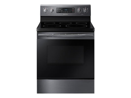 Samsung NE59M4320SG 5.9 cu. ft. Freestanding Electric Range with Convection in Black Stainless Steel