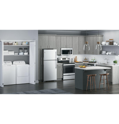 JVM3162RJSS GE® 1.6 Cu. Ft. Over-the-Range Microwave Oven