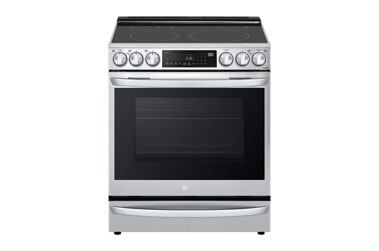 Lg LSEL6337F 6.3 cu ft. Smart Wi-Fi Enabled ProBake Convection® InstaView™ Electric Slide-in Range with Air Fry