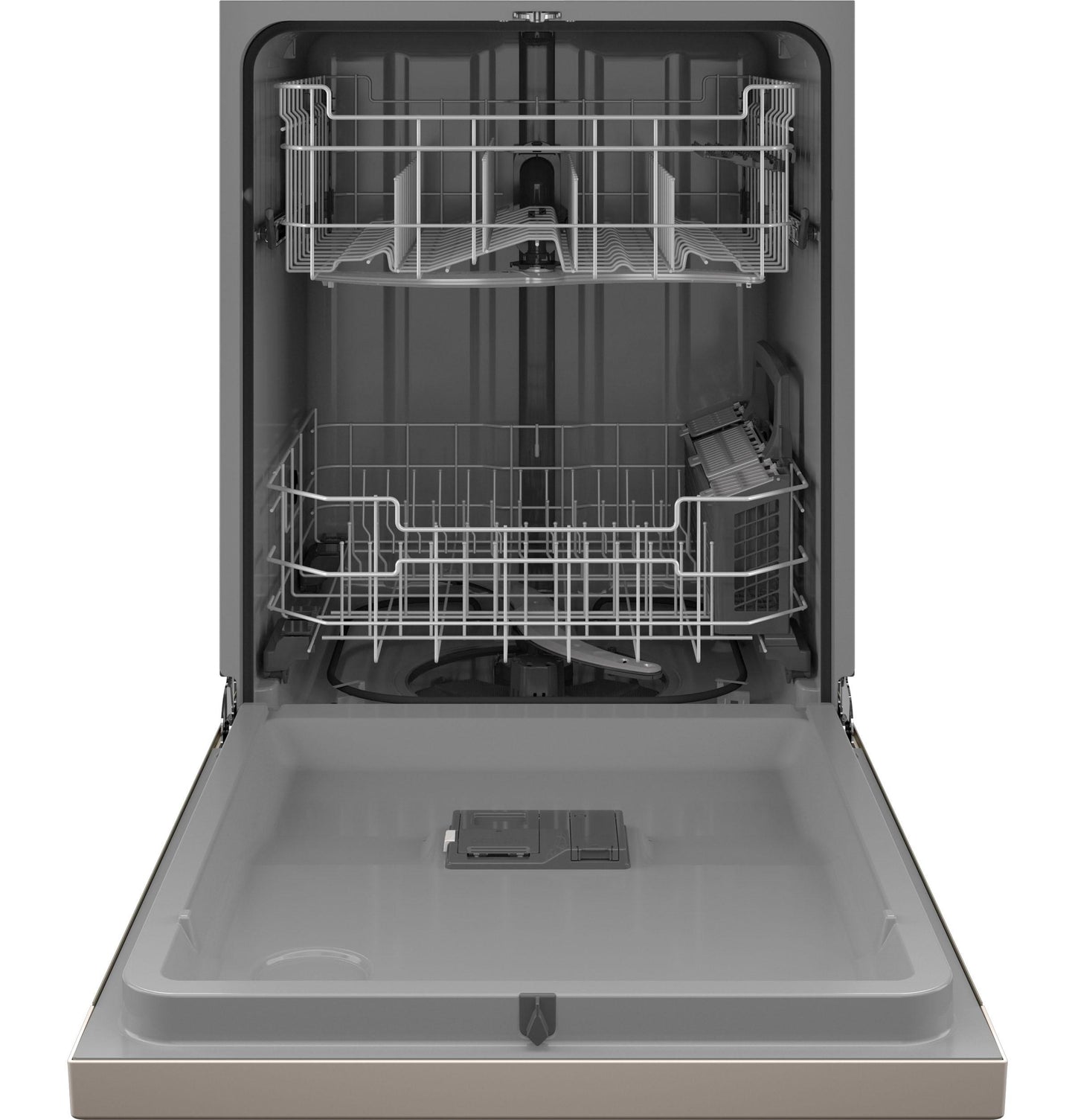 GDF550PMRES GE® ENERGY STAR® Front Control with Plastic Interior Dishwasher with Sanitize Cycle & Dry Boost