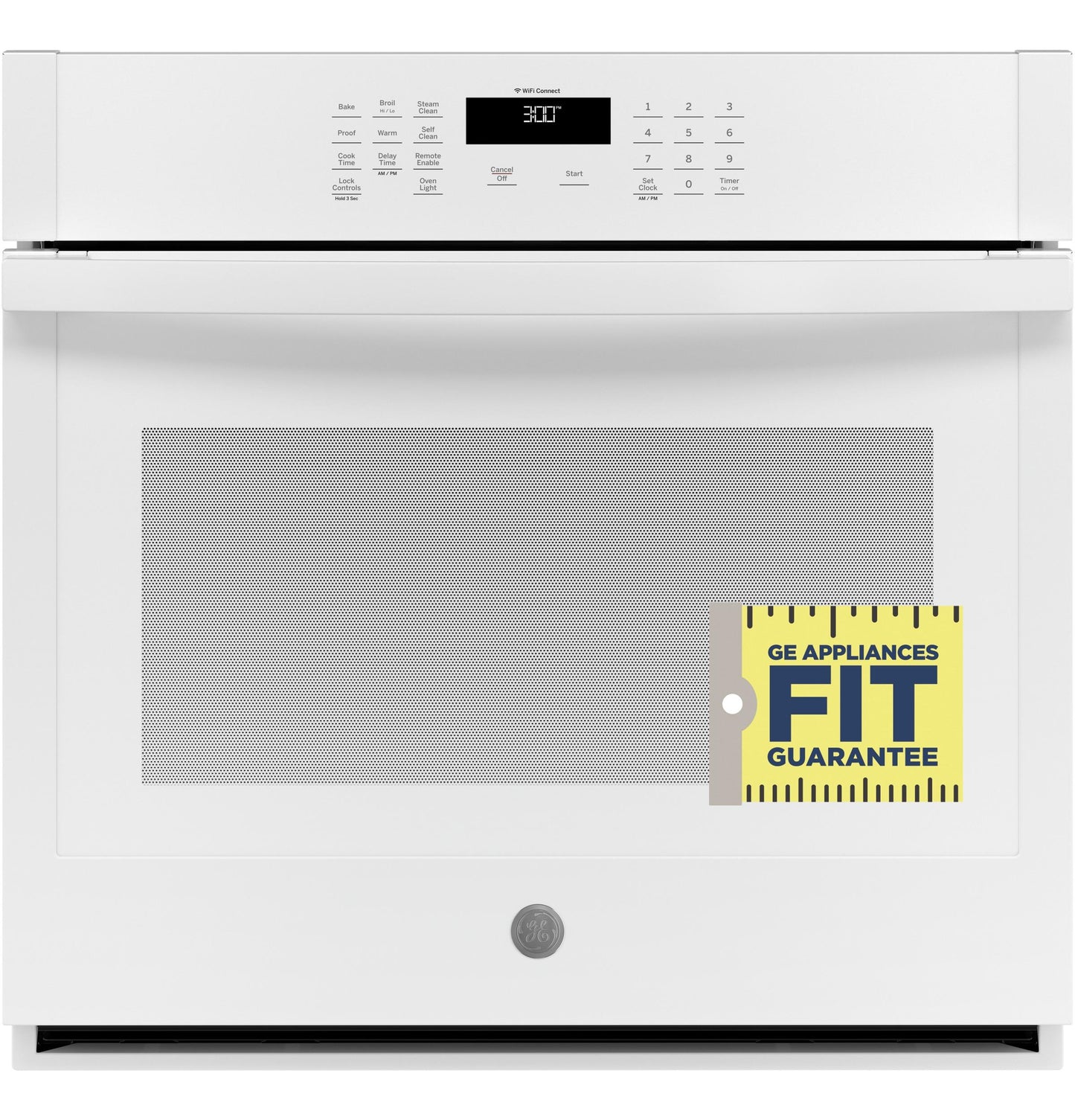 JTS3000DNWW GE® 30" Smart Built-In Self-Clean Single Wall Oven with Never-Scrub Racks