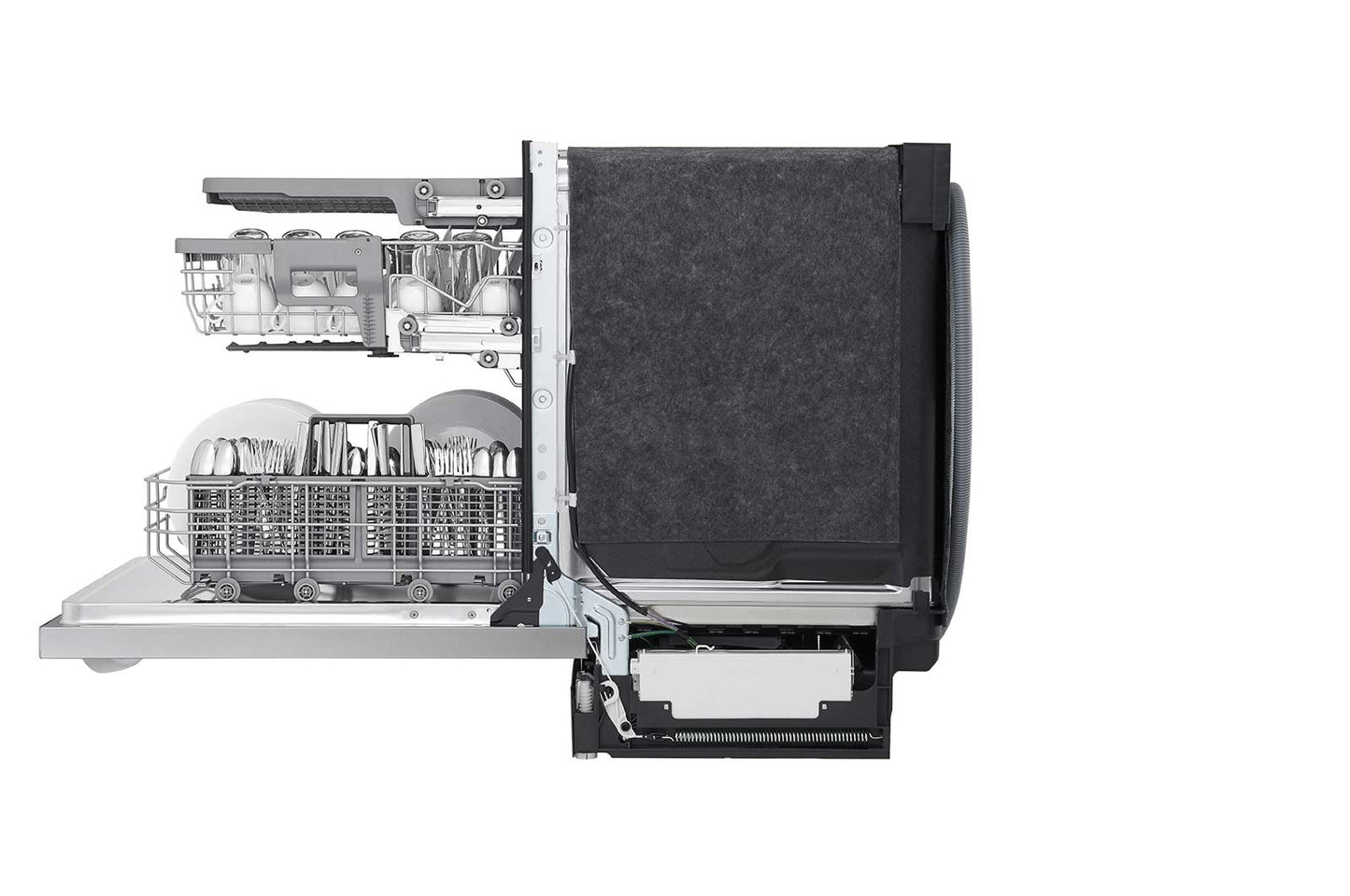 Lg LDTS5552S 24-Inch QuadWash® Top Control Dishwasher - Stainless Steel