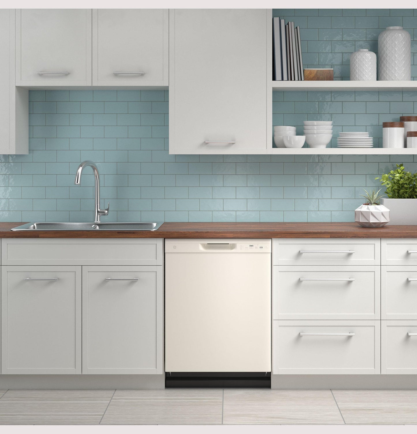 GDF535PGRCC GE® ENERGY STAR® Dishwasher with Front Controls