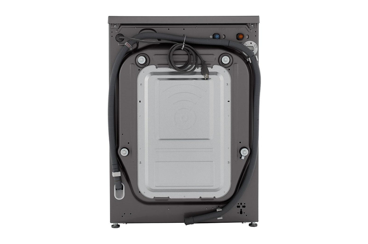 Lg WM3555HVA 2.4 cu. ft. Smart Wi-Fi Enabled Compact Front Load All-In-One Washer/Dryer Combo with Built-In Intelligence