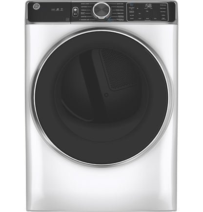 GE® ENERGY STAR® 7.8 cu. ft. Capacity Smart Front Load Electric Dryer with Steam and Sanitize Cycle