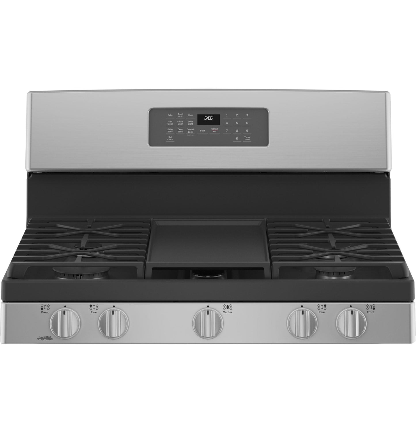 GE® 30" Free-Standing Gas Fingerprint Resistant Range