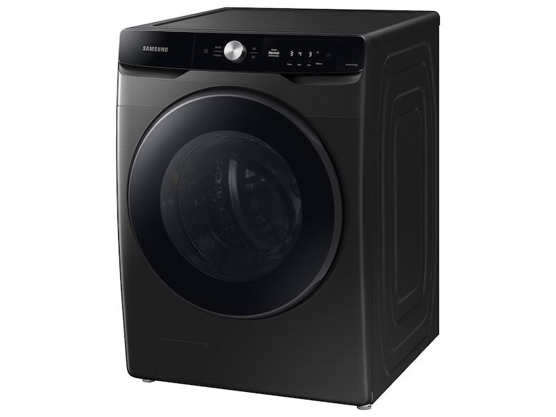 4.5 cu. ft. Large Capacity Smart Dial Front Load Washer with Super Speed Wash in Brushed Black