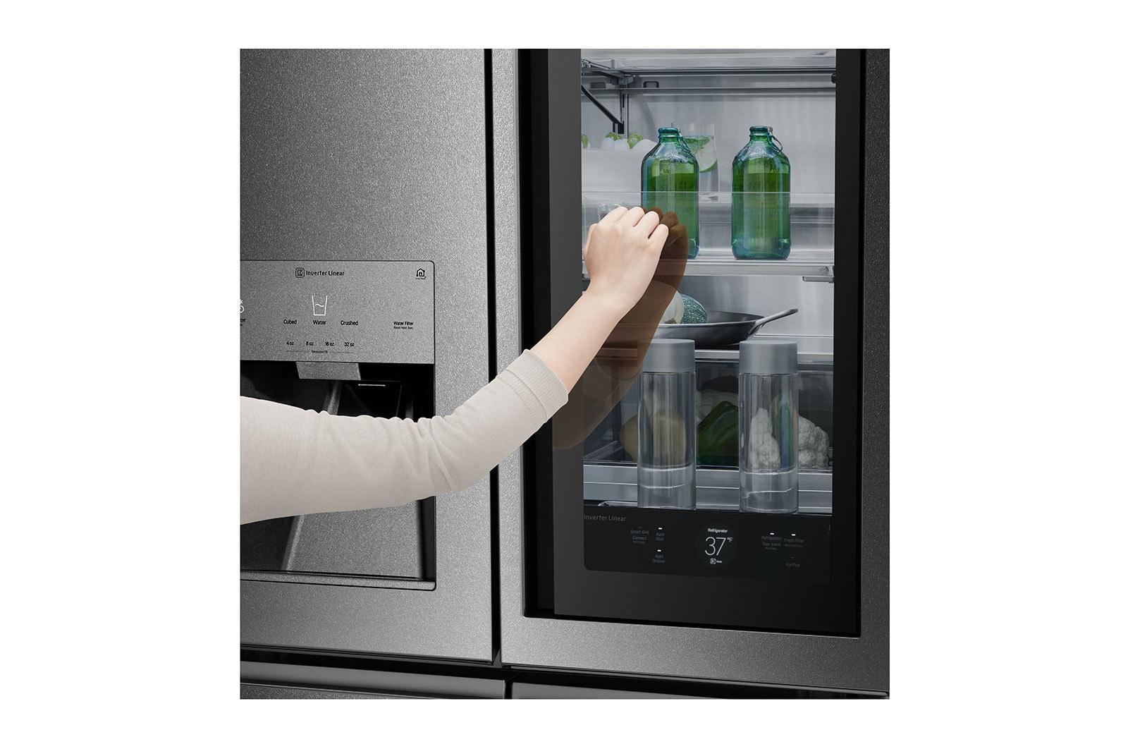 URNTC2306N LG SIGNATURE 23 cu. ft. Smart wi-fi Enabled InstaView® Door-in-Door® Counter-Depth Refrigerator