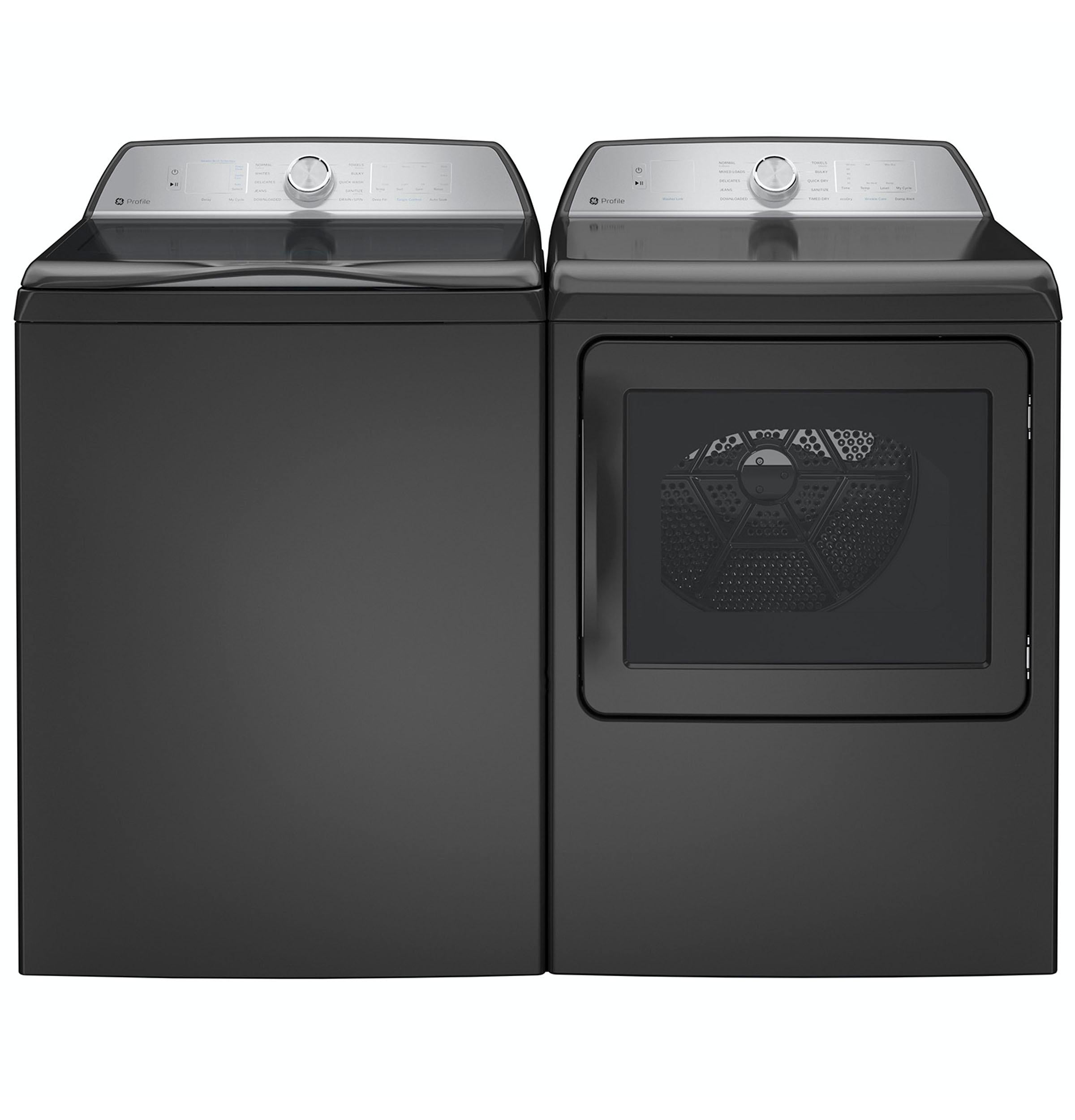 GE Profile™ ENERGY STAR® 7.4 cu. ft. Capacity aluminized alloy drum Electric Dryer with Sanitize Cycle and Sensor Dry
