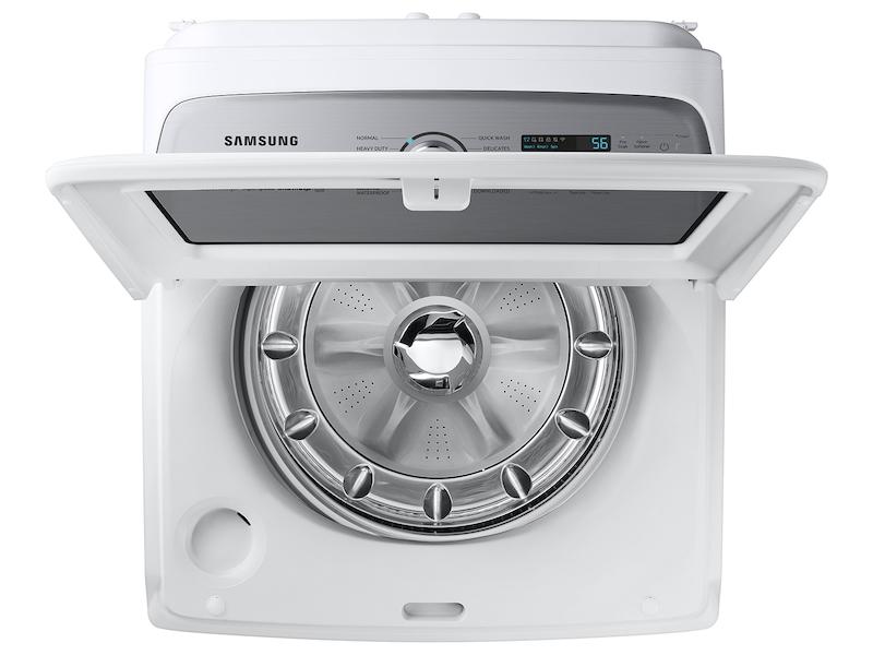 5.1 cu. ft. Smart Top Load Washer with ActiveWave™ Agitator and Super Speed Wash in White