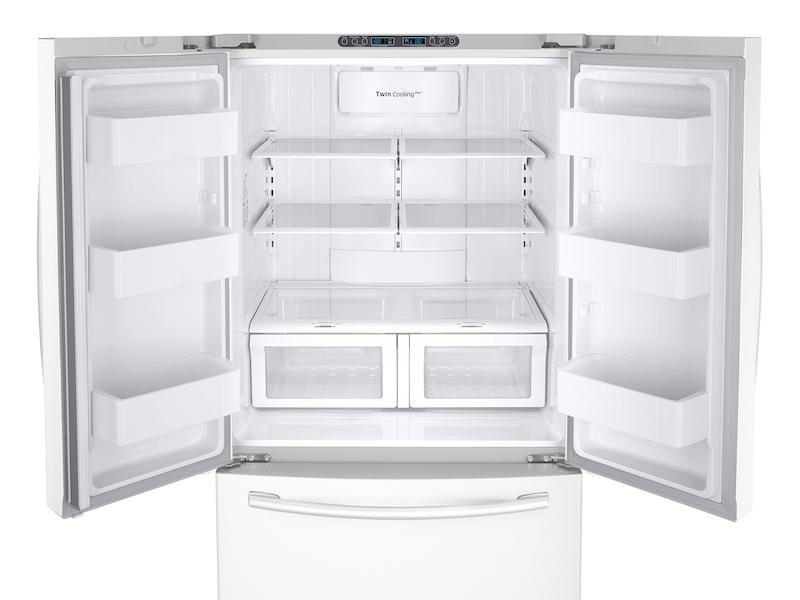 Samsung 26 cu. ft. French Door Refrigerator with Twin Cooling Plus™ in White