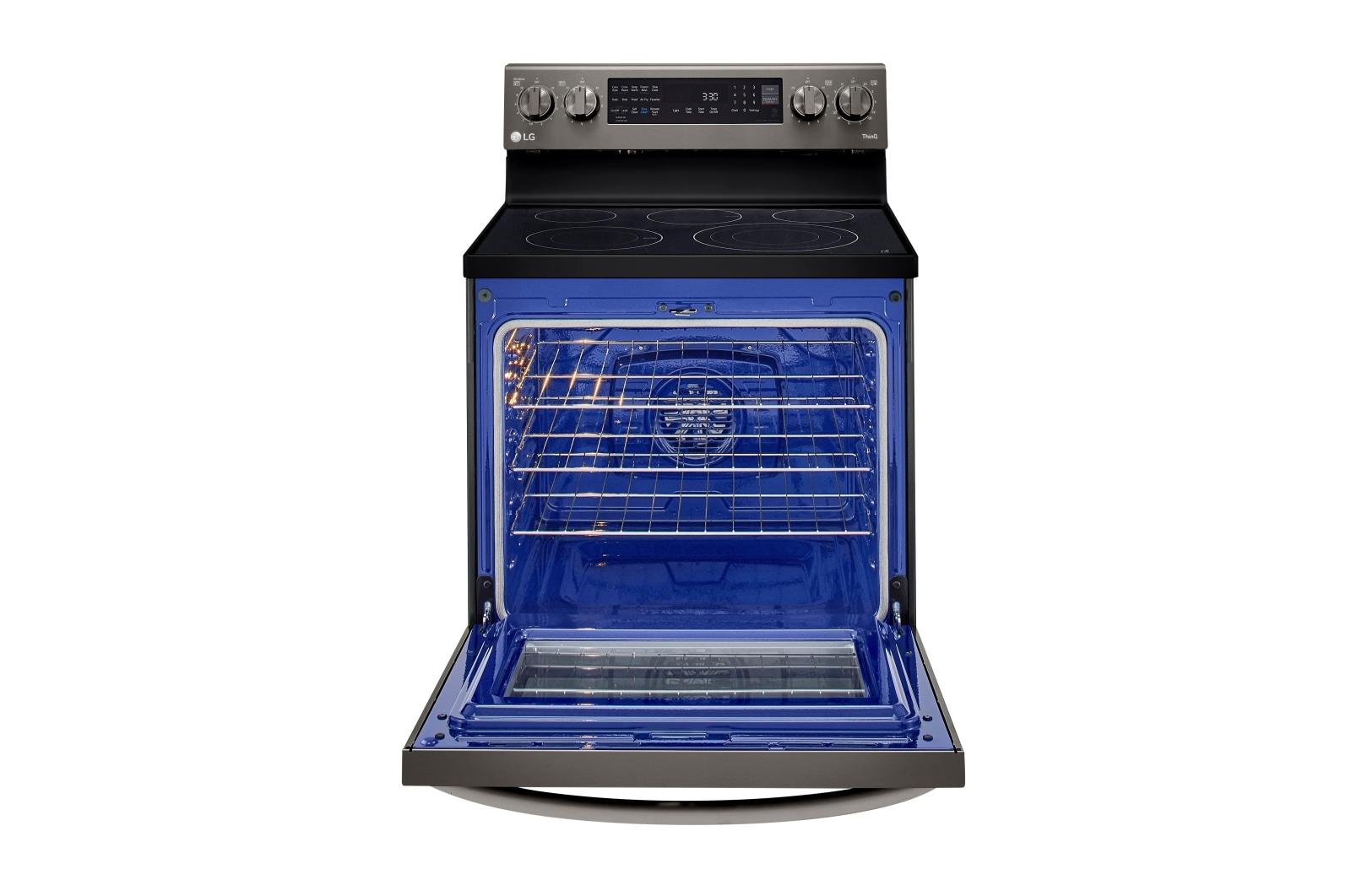 6.3 cu ft. Smart Wi-Fi Enabled True Convection InstaView® Electric Range with Air Fry