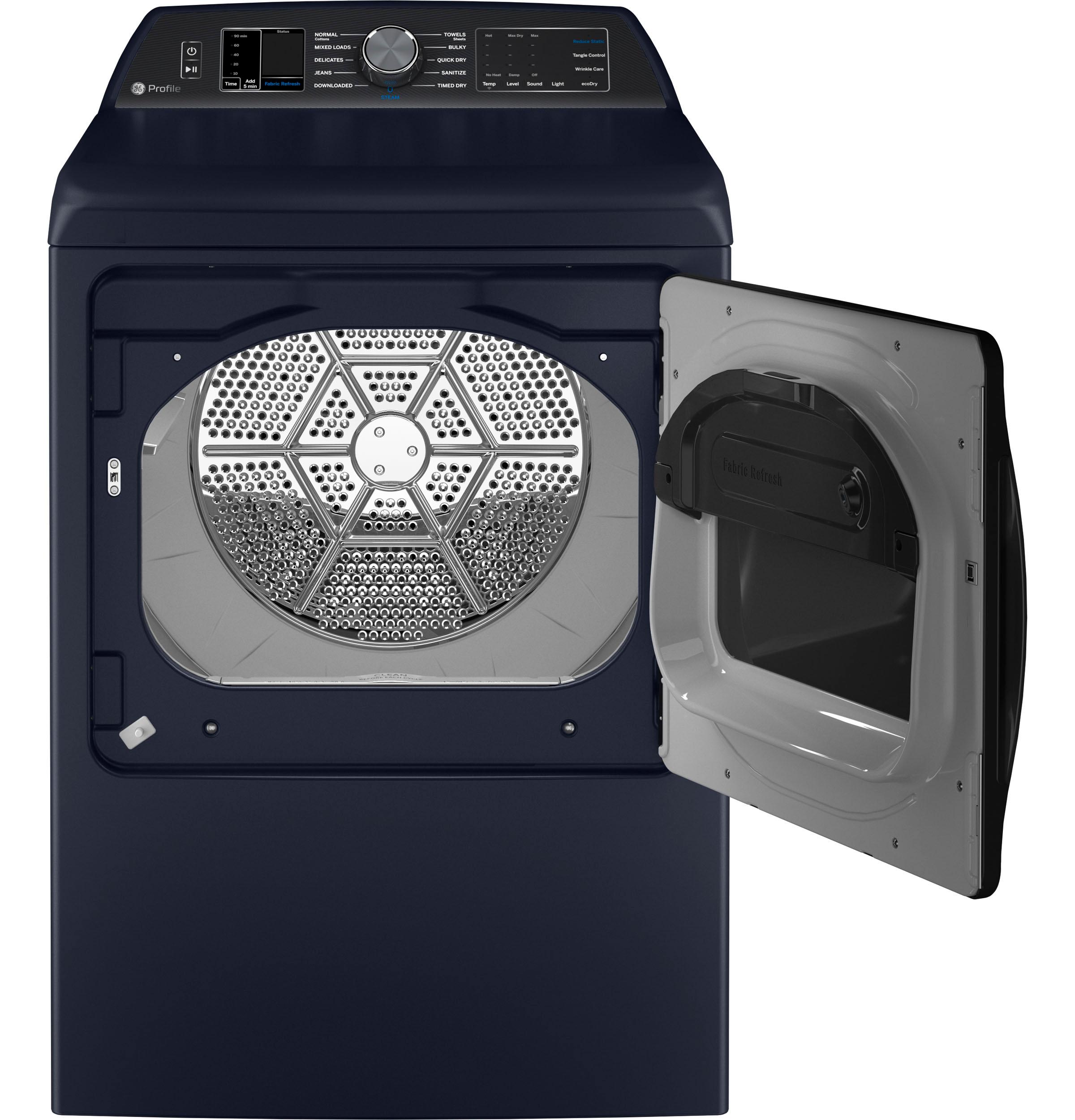 PTD90EBPTRS GE Profile™ ENERGY STAR® 7.3 cu. ft. Capacity Smart Electric Dryer with Fabric Refresh