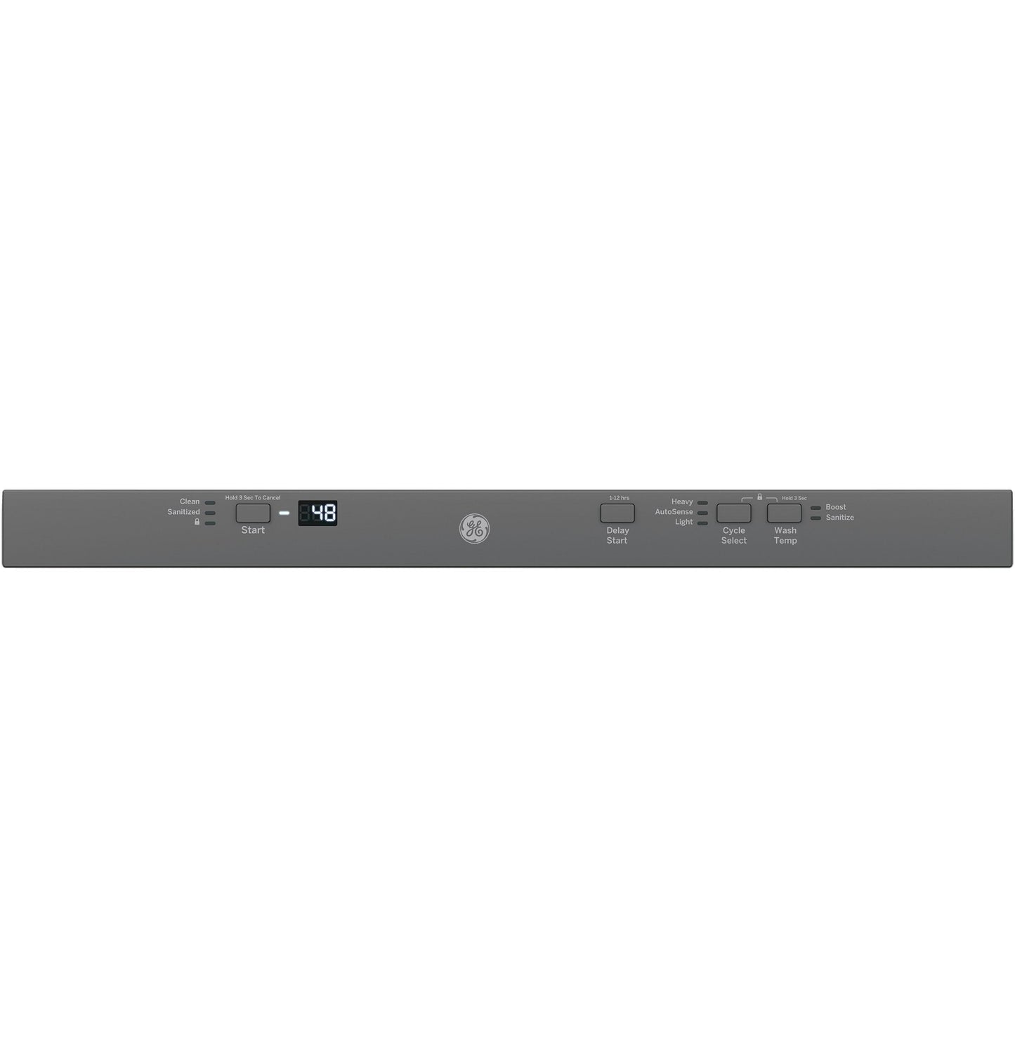GDT226SILII GE® ENERGY STAR® ADA Compliant Stainless Steel Interior Panel-Ready Dishwasher with Sanitize Cycle
