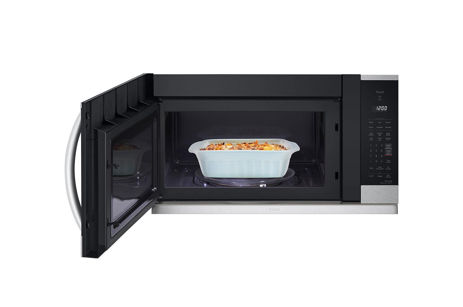 Lg 2.1 cu. ft. Smart Over-the-Range Microwave with ExtendaVent® 2.0
