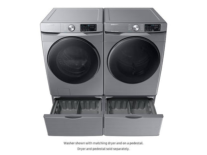 Samsung 4.5 cu. ft. Front Load Washer with Steam in Platinum