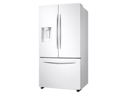 Samsung RF27T5201WW 27 cu. ft. Large Capacity 3-Door French Door Refrigerator with External Water & Ice Dispenser in White