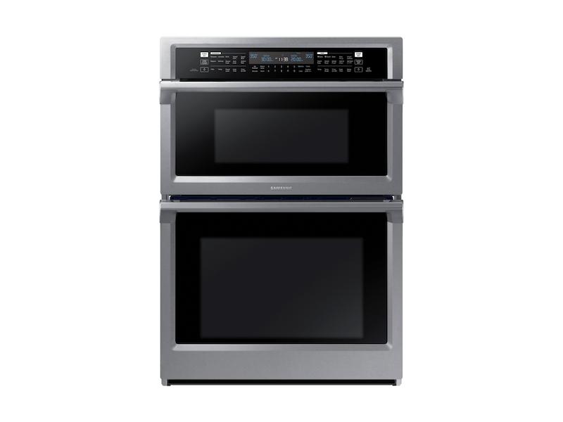 30" Smart Microwave Combination Wall Oven with Steam Cook in Stainless Steel