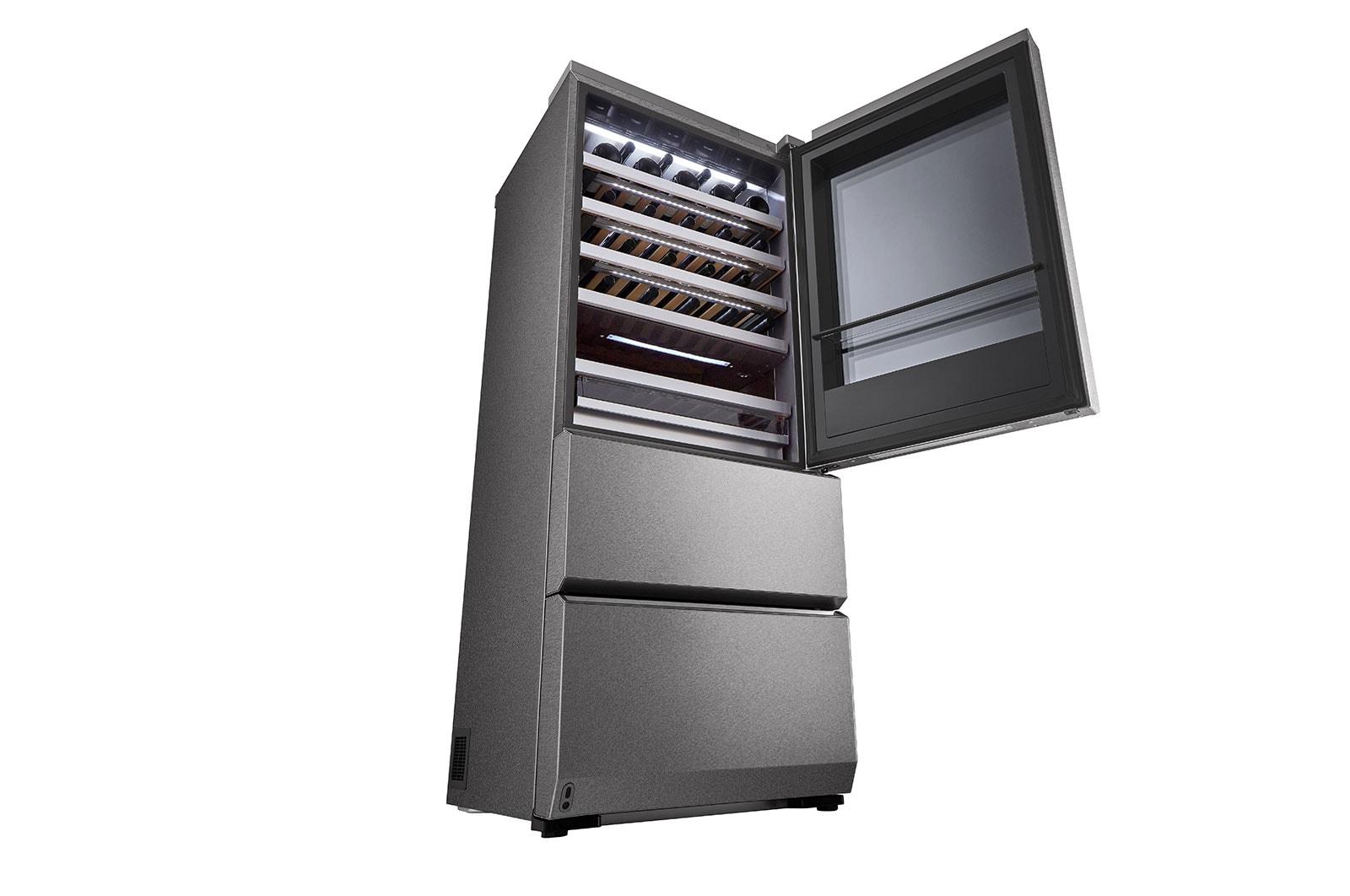 LG SIGNATURE 15 cu. ft. Smart wi-fi Enabled InstaView® Wine Cellar Refrigerator