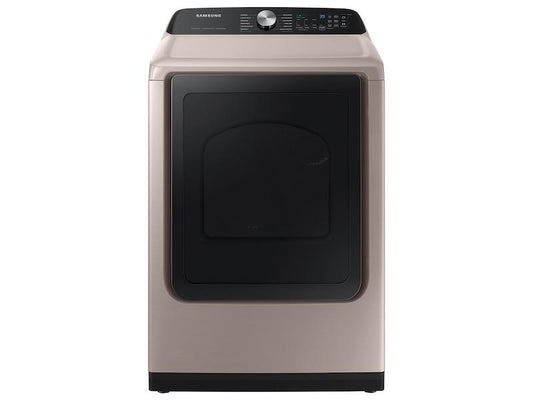7.4 cu. ft. Smart Electric Dryer with Steam Sanitize+ in Champagne