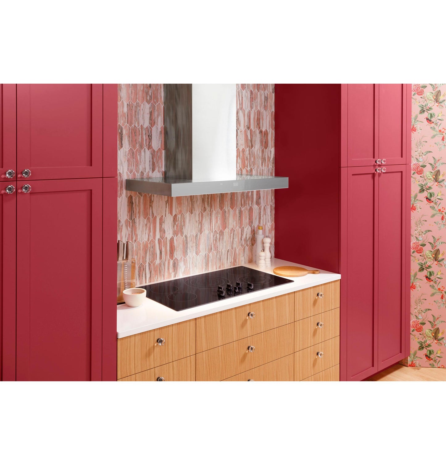JEP5036STSS GE® 36" Built-In Knob Control Electric Cooktop