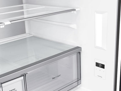 Samsung RF29A967541 Bespoke 4-Door Flex™ Refrigerator (29 cu. ft.) in Navy Glass