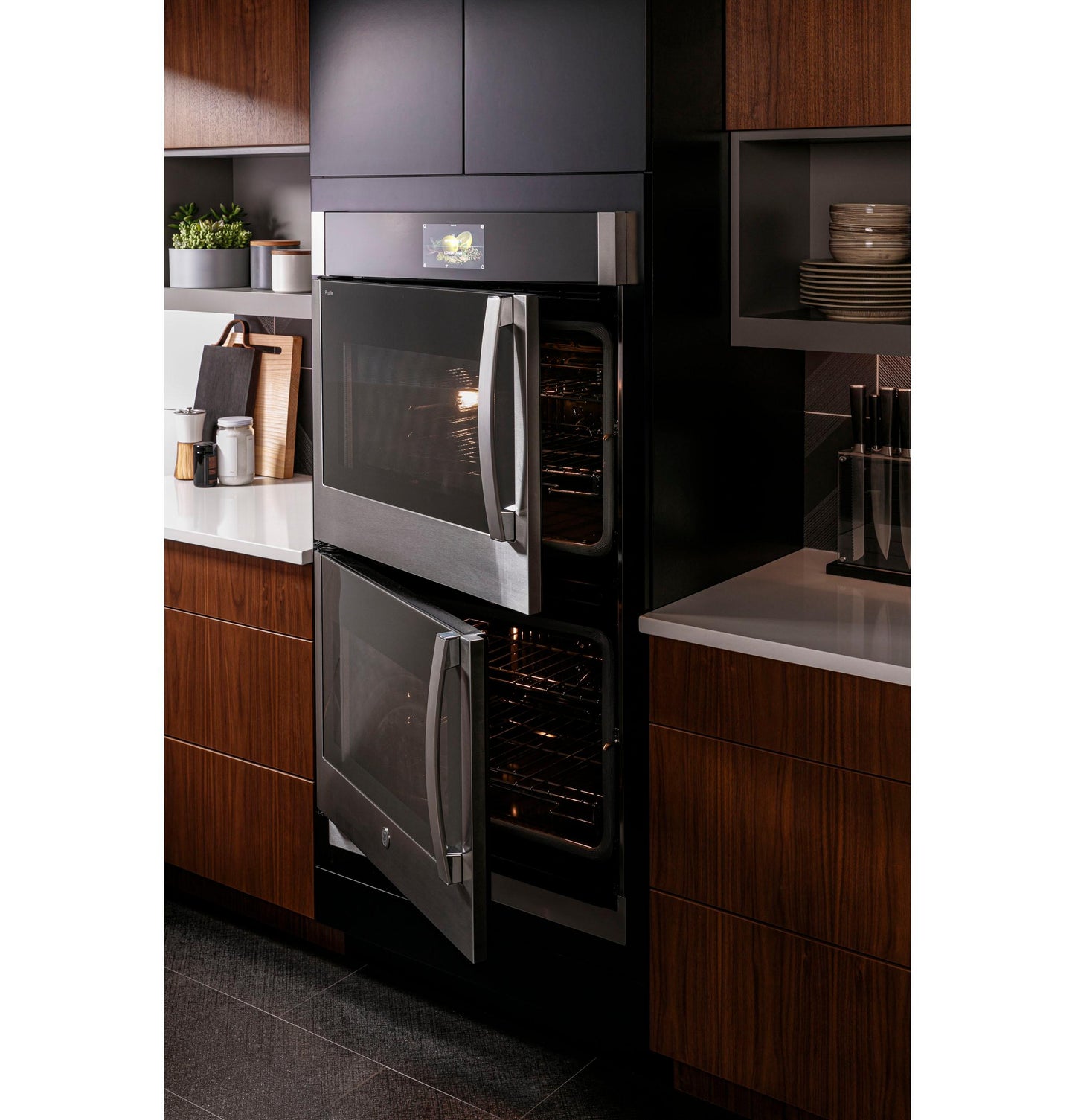 PTD700RSNSS GE Profile™ 30" Smart Built-In Convection Double Wall Oven with Right-Hand Side-Swing Doors