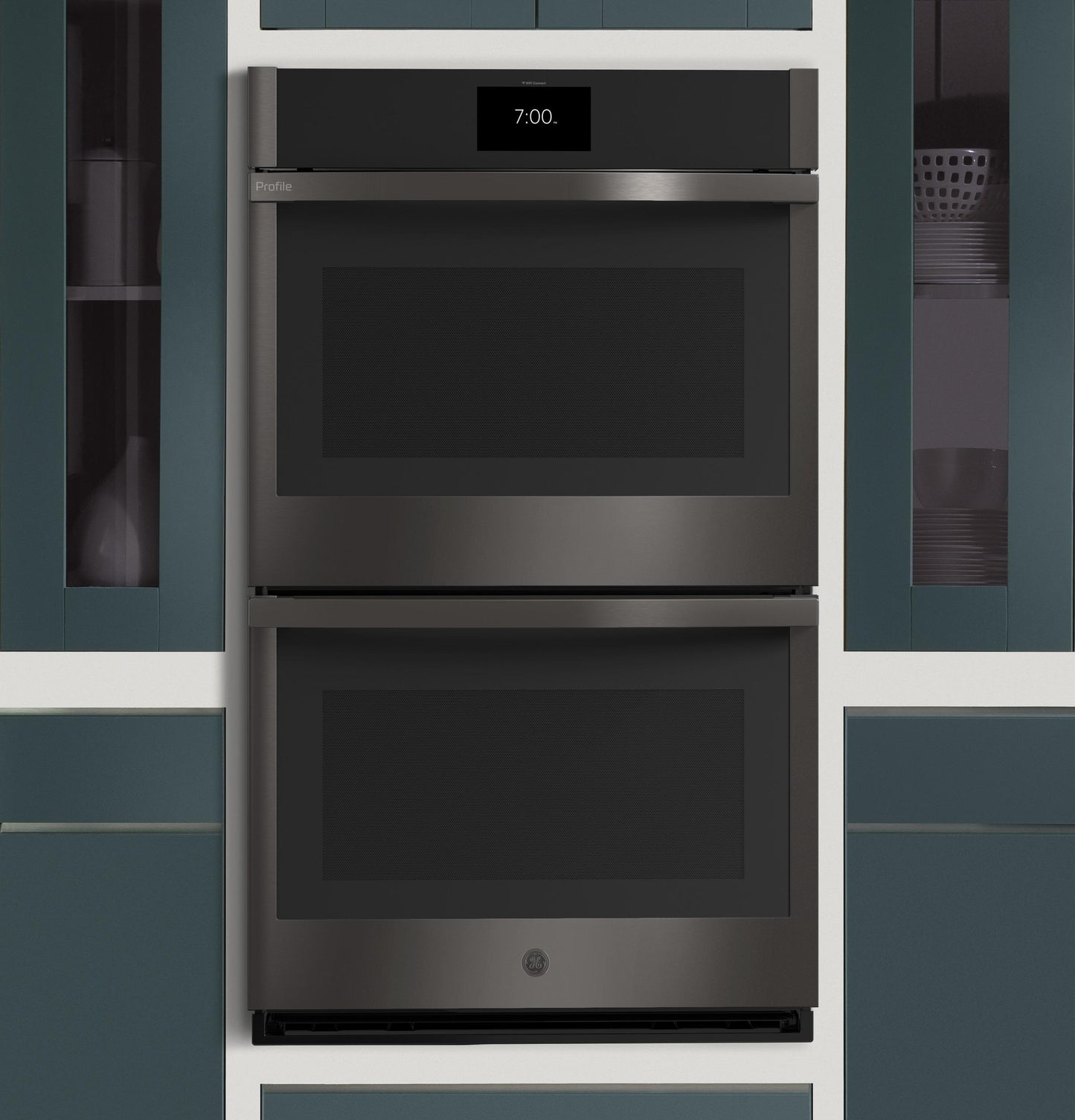 PTD7000BNTS GE Profile™ 30" Smart Built-In Convection Double Wall Oven with No Preheat Air Fry and Precision Cooking