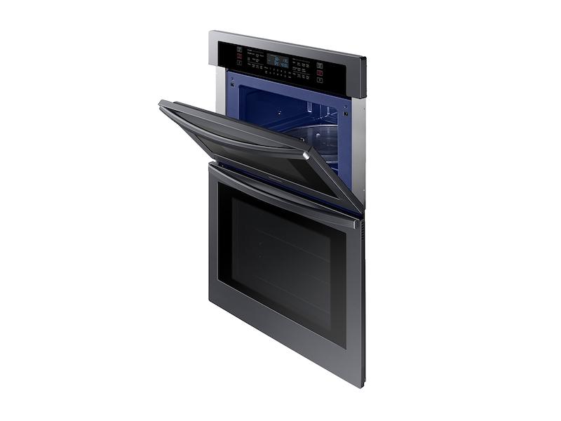 Samsung NQ70T5511DG 30" Microwave Combination Wall Oven with Wi-Fi in Black Stainless Steel