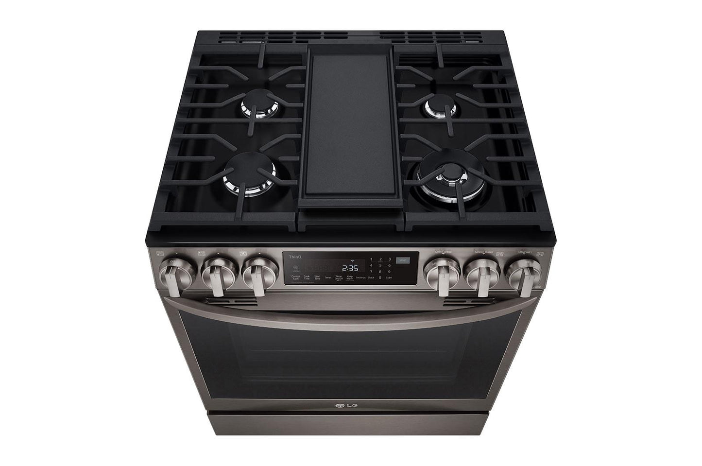 Lg LSDL6336D 6.3 cu. ft. Smart Dual Fuel Slide-in Range with InstaView®, ProBake Convection®, Air Fry and Air Sous Vide