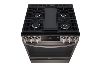 Lg LSDL6336D 6.3 cu. ft. Smart Dual Fuel Slide-in Range with InstaView®, ProBake Convection®, Air Fry and Air Sous Vide