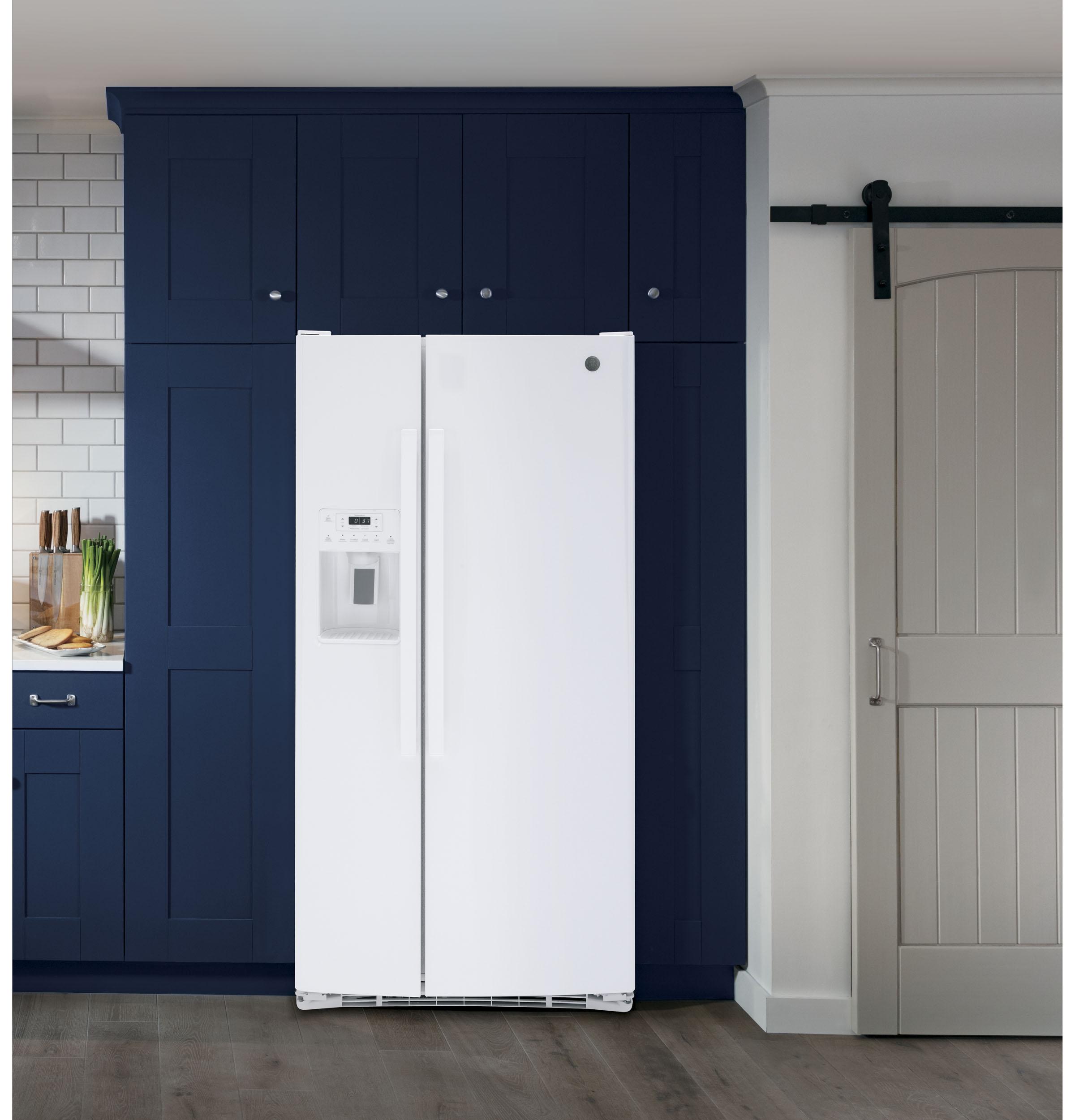 GE® 23.0 Cu. Ft. Side-By-Side Refrigerator