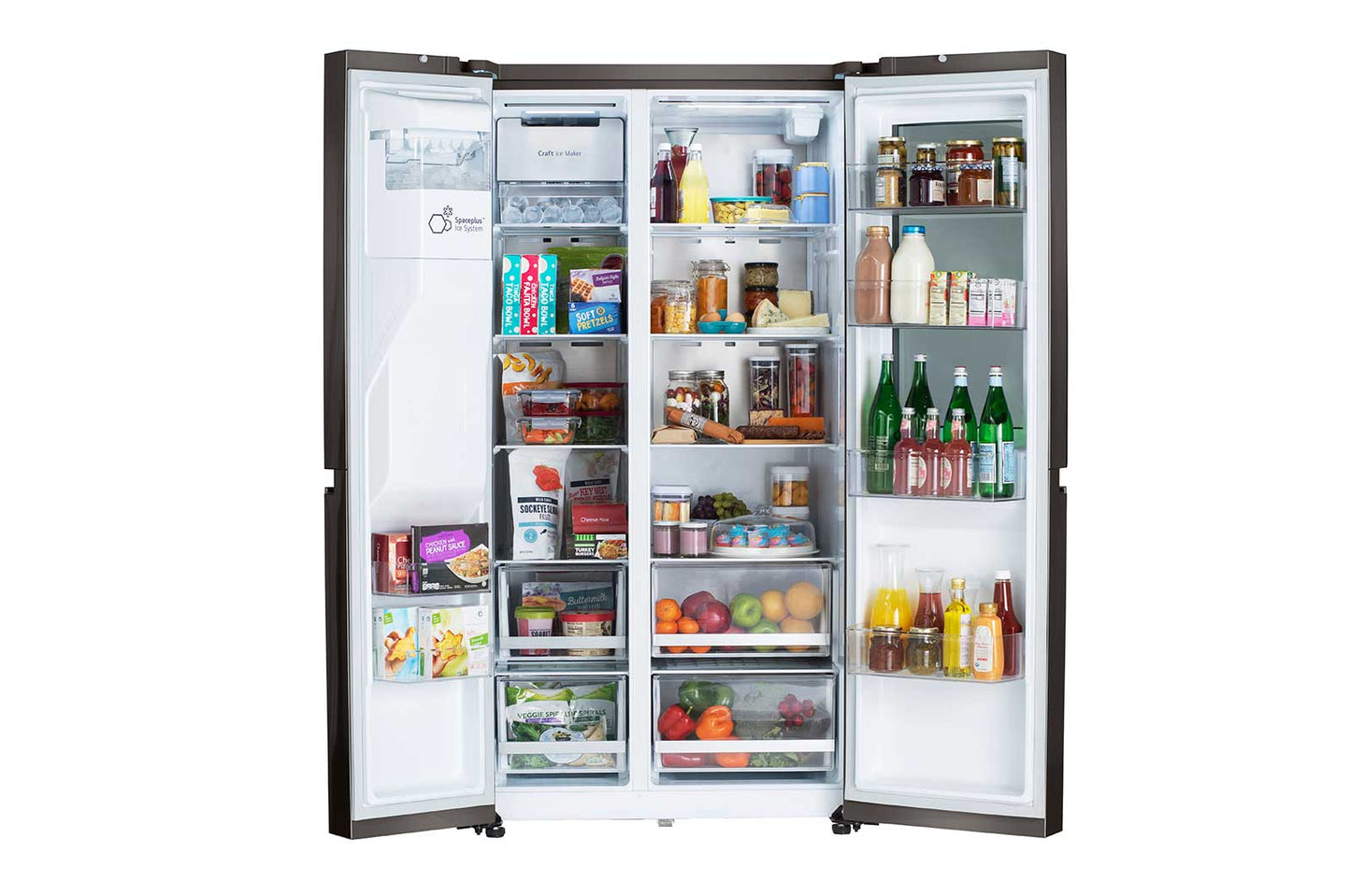 Lg LRSOS2706D 27 cu. ft. Side-By-Side InstaView® Refrigerator