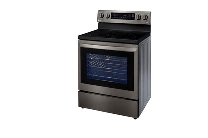 Lg LREL6325D 6.3 cu ft. Smart Wi-Fi Enabled True Convection InstaView® Electric Range with Air Fry
