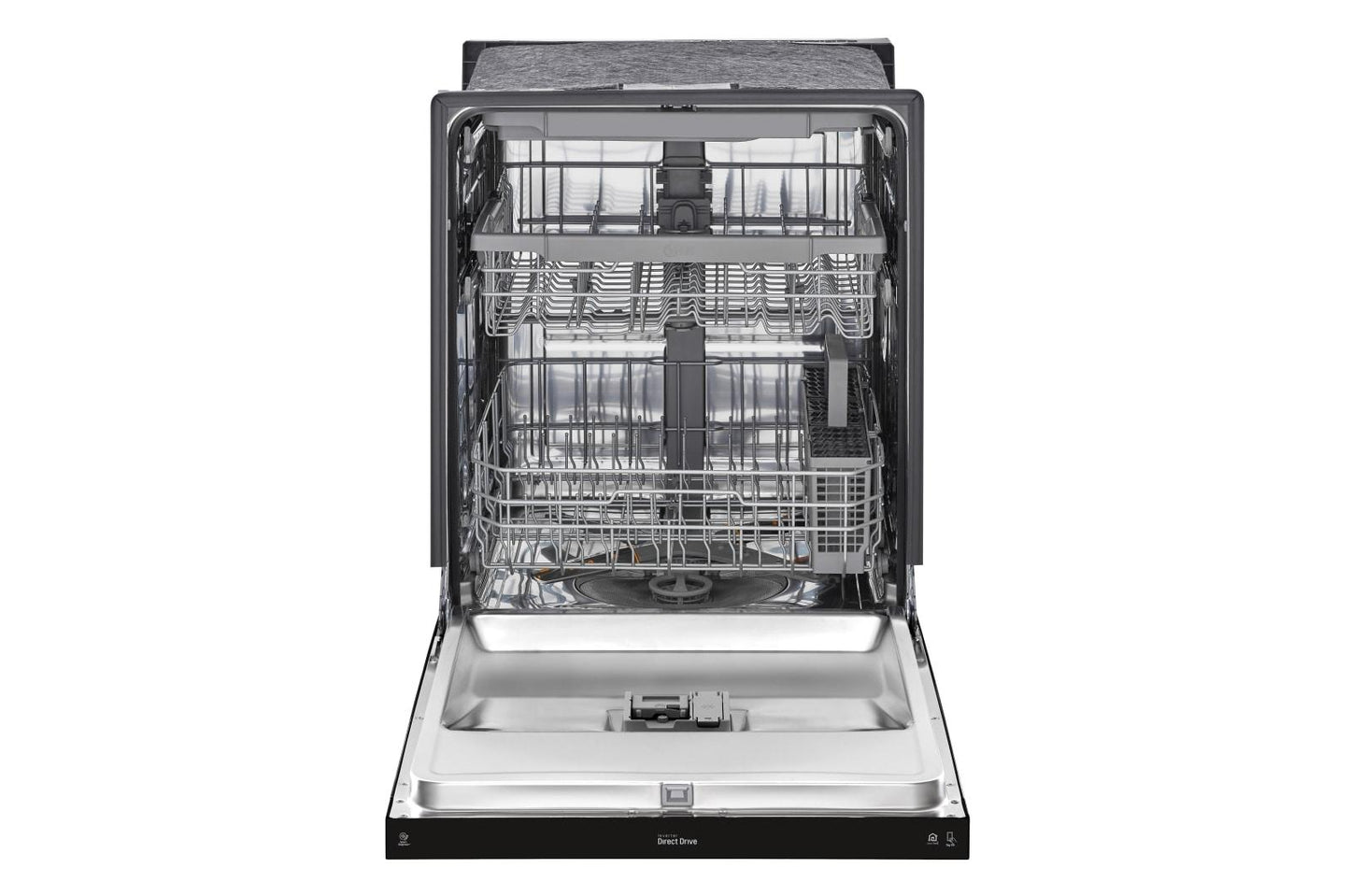 Lg LDFN4542B Front Control Dishwasher with QuadWash™ and 3rd Rack