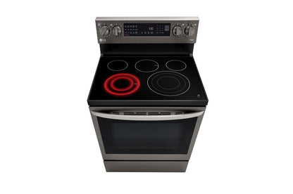 Lg LREL6325D 6.3 cu ft. Smart Wi-Fi Enabled True Convection InstaView® Electric Range with Air Fry